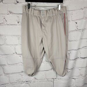 Wilson Athletics Adult‎ Size 36 Baseball Pants Gray Sports Uniform